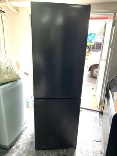 (決まりました　2020年式maxzen ファン式 231L 2ドア冷凍冷蔵庫 ガンメタリック JR230ML01GM