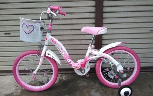 子供自転車 タマコシ 18インチ 身長105cm～ ピンク 配送無料