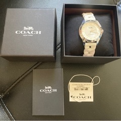 【新品】COACH コーチ　腕時計　レディース　プレゼントにも🙆‍♀️