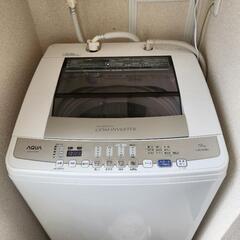 【取りに来れる方限定】AQUA(アクア)の縦型洗濯機お譲りします！！！