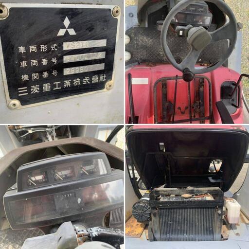 三菱　ホイルローダー　タイヤショベル　WS210 動作品　長崎発　MITSUBISHI