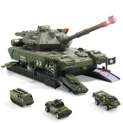 新品⭐️戦車 おもちゃ 2in1 28点セット 知育玩具 リアル...