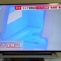 TOSHIBA REGZA43型液晶テレビ、REGZAブルーレイ...