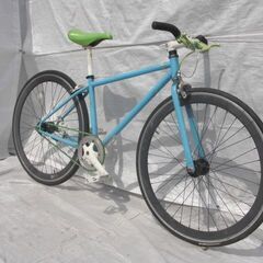 HIGH-VOLTAGE （ハイボルテージ）クロモリ　ピストバイク　管理NO.20230524-09