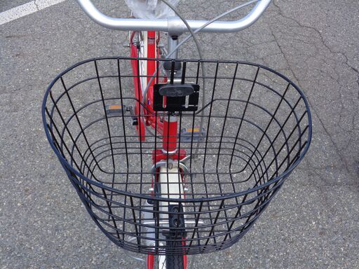 BelAir 27インチ 軽快車 シングル 赤／アイボリー （177）