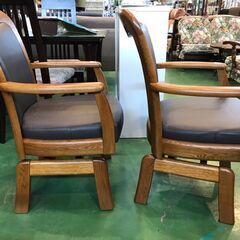 【愛品館八千代店】浜本工芸　ダイニングチェア　2脚セット　LDA-3800R