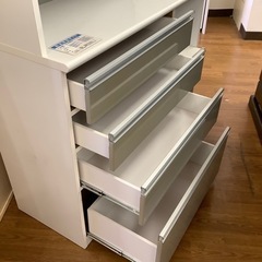 入江木工 2枚扉レンジボード【トレファク 川越店】