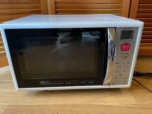 シャープ オーブンレンジ RE-190KS-W 綺麗です。
