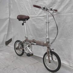 CAPTAIN STAG （キャプテンスタッグ）MONTE（モンテ）AL-FDB161 16インチ　ミニベロ　折りたたみ自転車　管理NO.20230524-14