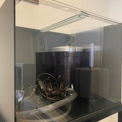 600×450×450 4面ブラック アクリル水槽 セット 引取り限定