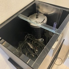 600×450×450 4面ブラック アクリル水槽 セット 引取り限定
