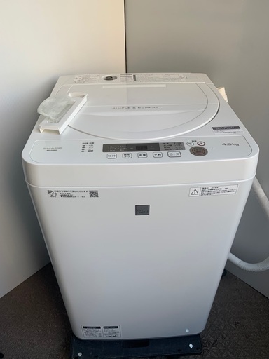 SHARP4.5洗濯機(お届け可)本文確認をお願い致します