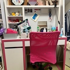 IKEA ミッケ　学習机　再値下げしました　椅子付き　引き渡し6...