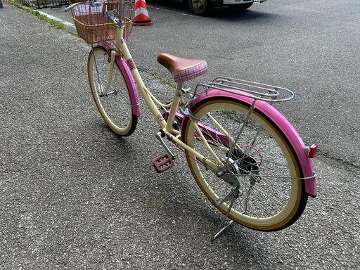 ☆直接引き取り☆サギサカChocolat cute 自転車22インチ