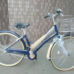 防犯登録料込み！札幌市内配達無料。中古カゴが大きな27インチブラック。