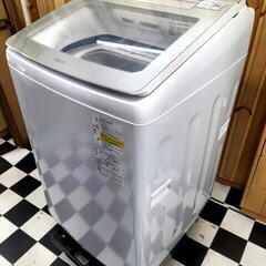 AQUA アクア 電気洗濯乾燥機 AQW-GTW100H ホワイ...