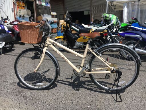 自転車　ママチャリ　通勤・通学・買い物にも