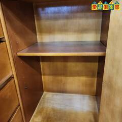 【愛品倶楽部柏店】丸脚 イタリア製 木象嵌 ミドルチェスト 天板塗装済