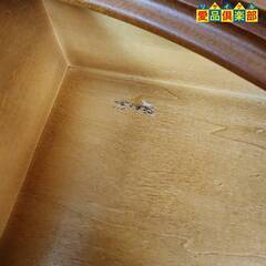 【愛品倶楽部柏店】丸脚 イタリア製 木象嵌 ミドルチェスト 天板塗装済