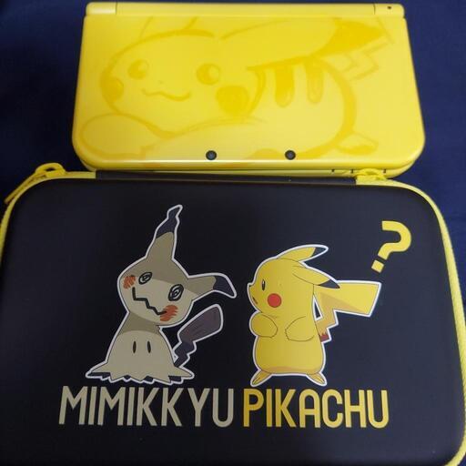 ほぼ未使用】ピカチュウモデル 3DSLL ソフト2個付き 【公式通販】