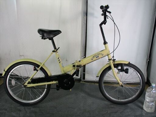 20インチ中古折りたたみ自転車 （あさひ(ASAHI) ミモレット 20