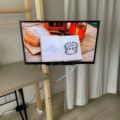 壁掛けテレビ一式(SONY24インチBRAVIA)引き取り5/2...