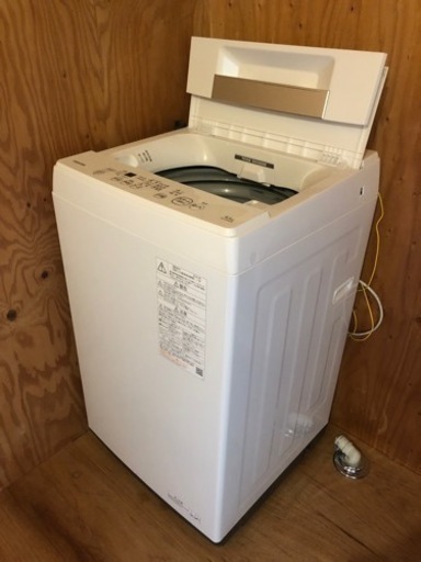 洗濯機 TOSHIBA2020年製AW-45M9(W)WHITE