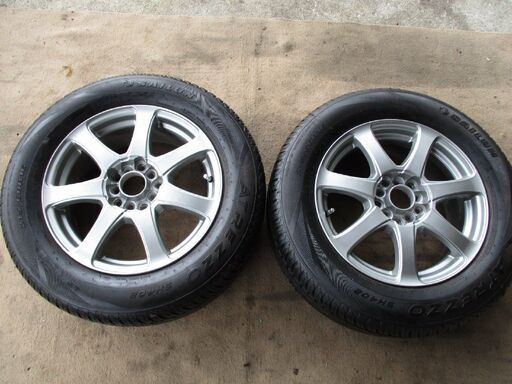 タイヤセット　サイルン　16インチ　215/60R16　2本　中古品