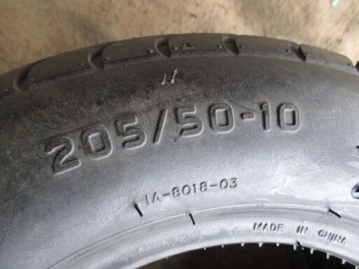 バイク用品 トライク用 INNOVA 10インチ ストリートタイヤ 長期保管品