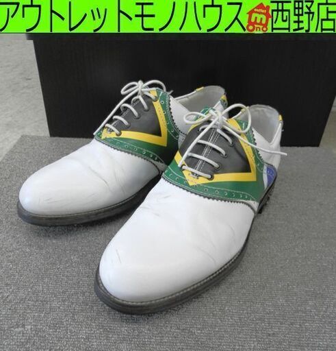 RAMBDA/ラムダ ゴルフシューズ 27.5 UK42 ポルトガル製 南アフリカデザイン 札幌 西野店