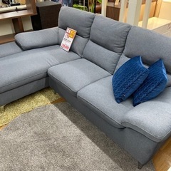 カウチソファ【店頭取引限定】【中古品】早い者勝ち！🚛足立区近郊配送可能！ ！