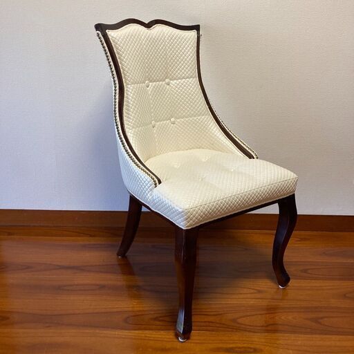 P0289-30 アンティーク調 ヨーロピアン 木製チェア 椅子 まとめ買い可 直接引取可 4脚
