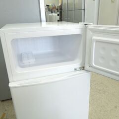ハイアール 86Ｌ 2ドア冷蔵庫 2019年製 JR-9BDK 小さめ 単身 一人暮らし 事務所 オフィス 休憩室 施設 ☆ 札幌市 北区 屯田 ハイアール 86L 2ドア冷蔵庫 2019年製 JR-9BDK 小さめ 単身