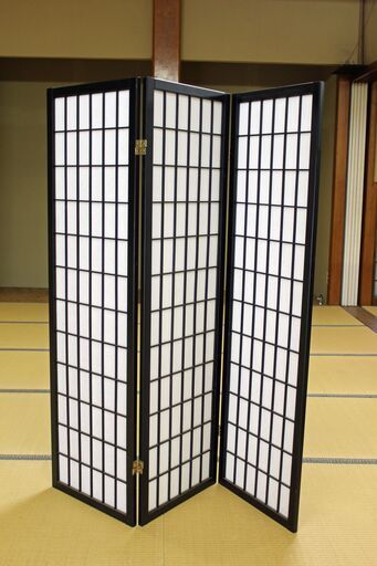 ＜引取先決定＞和風衝立3連をお売りします