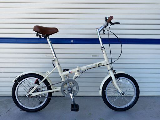 リサイクル自転車(2305-10) ミニサイクル(折り畳み式) １６インチ