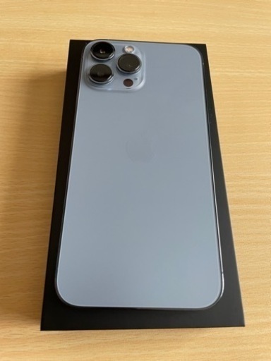 iPhone13 せつなく Pro Max（256GB）箱付き シエラブルー