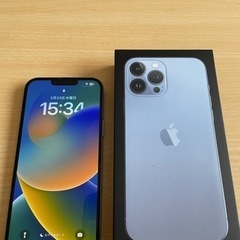 iPhone13promax 256GB シエラブルー　美品