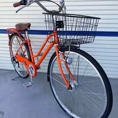 リサイクル自転車(2304-24) ファミリーサイクル ２７インチ