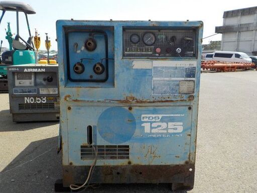 PDS125S 5646時間 北越工業 コンプレッサー