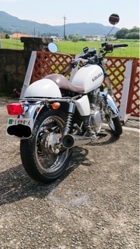 ボルティ 250 新品タイヤ 動画有 白 ホワイト ボルティ 250 スズキ