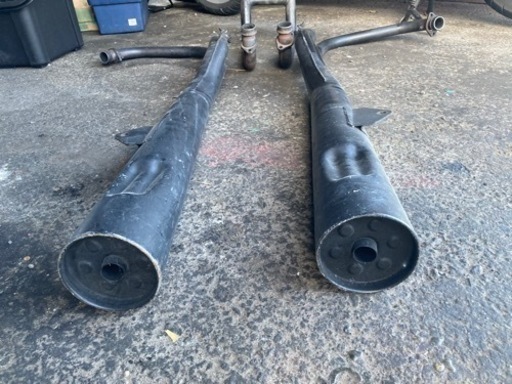 gsx400s 刀 純正マフラー