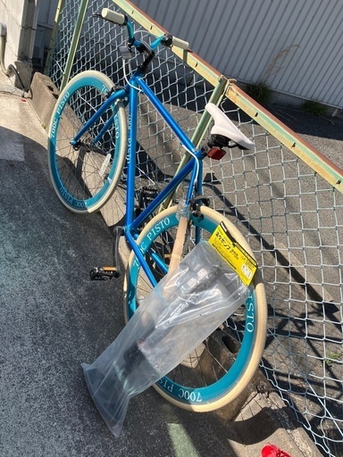 新品未使用の自転車