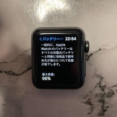 新品同様Apple Watch★シリーズ3★GPSモデル★スペースグレー