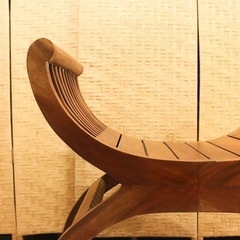 売約済】 カルティニチェア クラブチェア チーク 無垢 アジアン