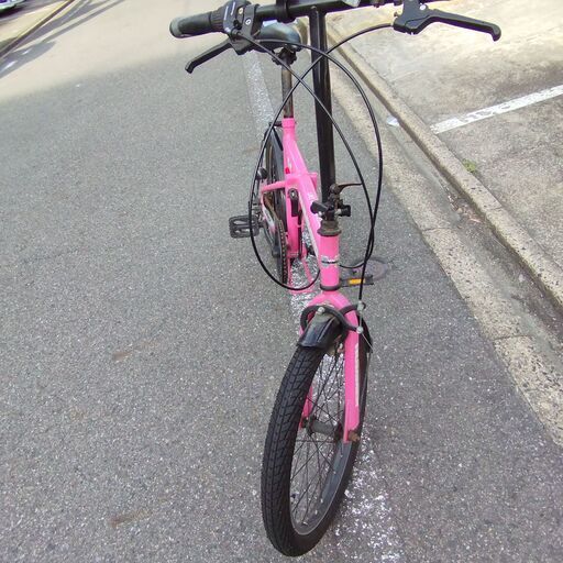 中古美品　防犯登録抹消手続き済　折り畳み自転車　ハマー　HUMMER　現状渡し