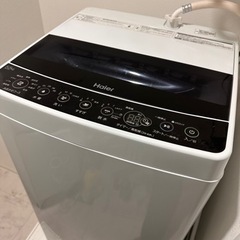 2019年製　洗濯機　ハイアール