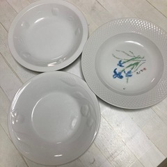 白いお皿　大皿　3枚