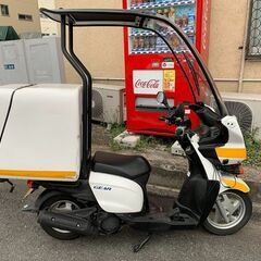 ルーフ付き宅配バイク貸します！