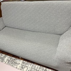 3人用ソファ ニトリ 2種類のカバー差し上げます。
