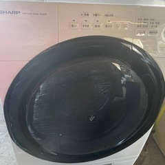 シャープ　ドラム式洗濯機　7kg 2020年製【お値下げ】